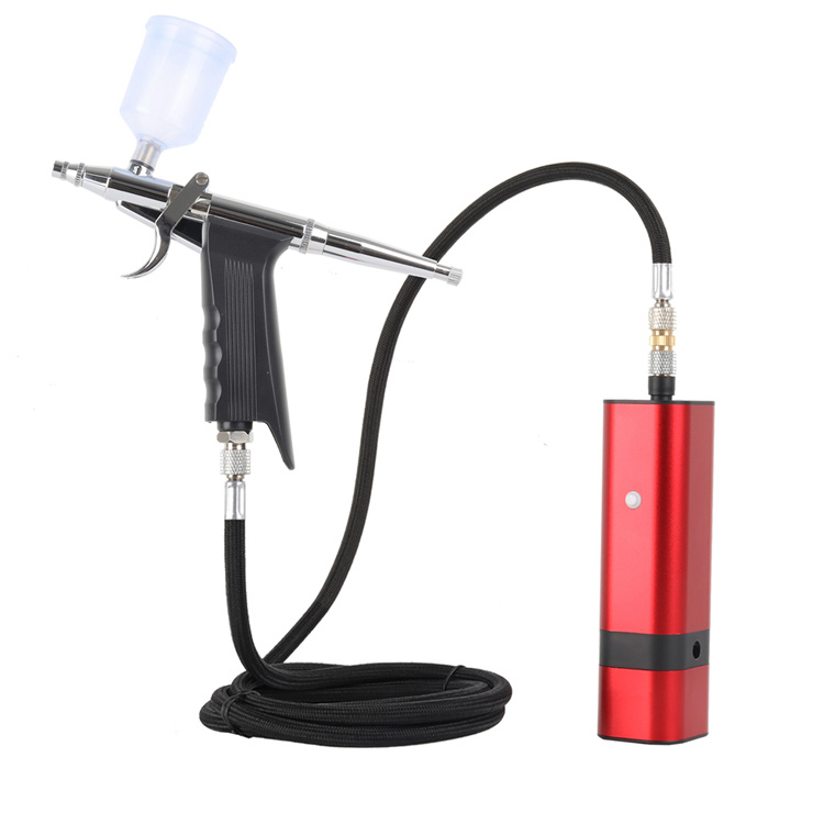 Auto Airbrush Kit na may USB Charging Cord para sa Make Up