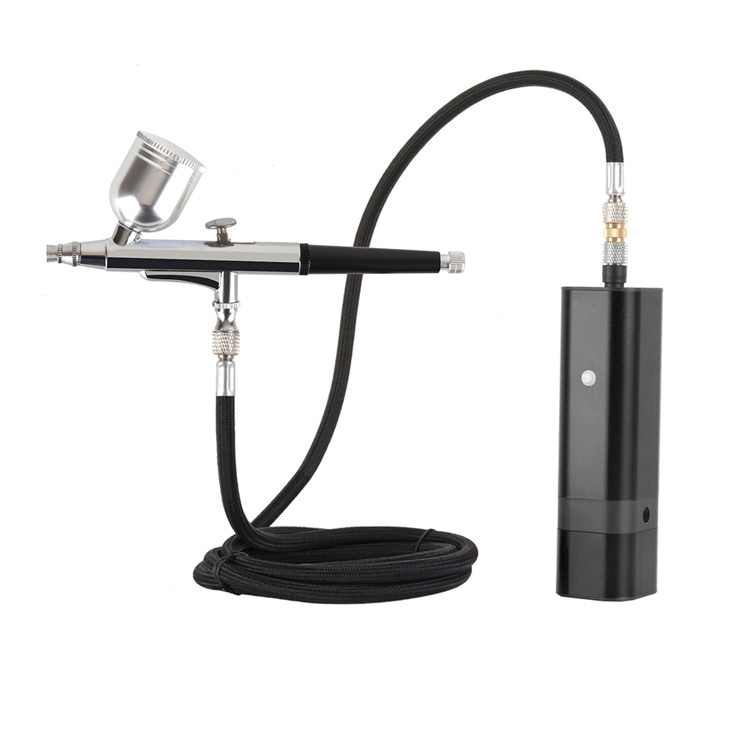 High Pressure Airbrush Kit Cup na Napalitan ng Spray Gun Cordless